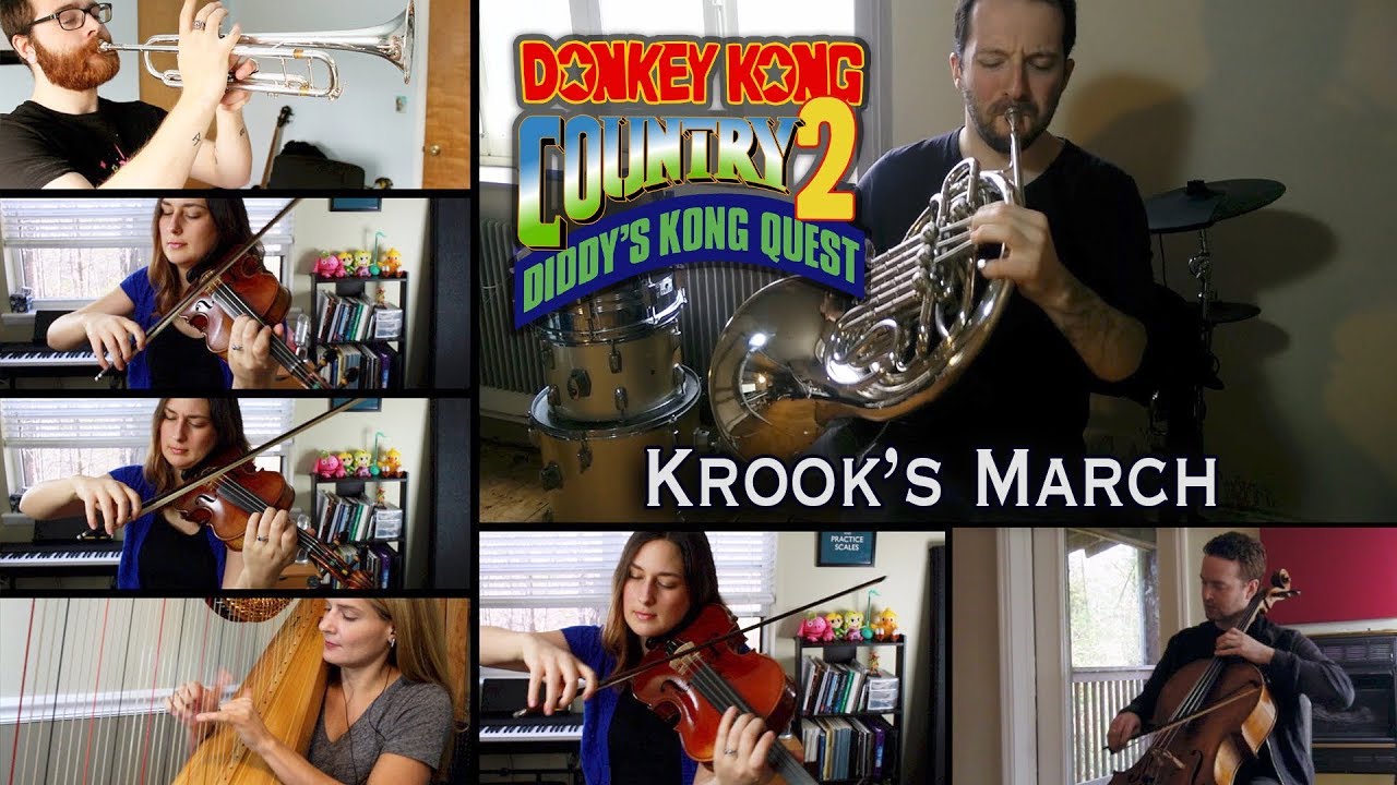 Donkey Kong Country 2: Krook's March / Toxic Tower || Mini Orchestra cover