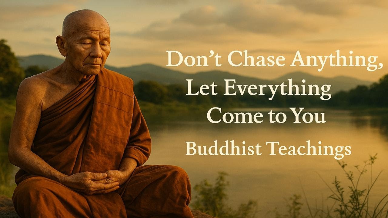 Don’t Chase Anything, Let Everything Come to You | Buddhist Teachings