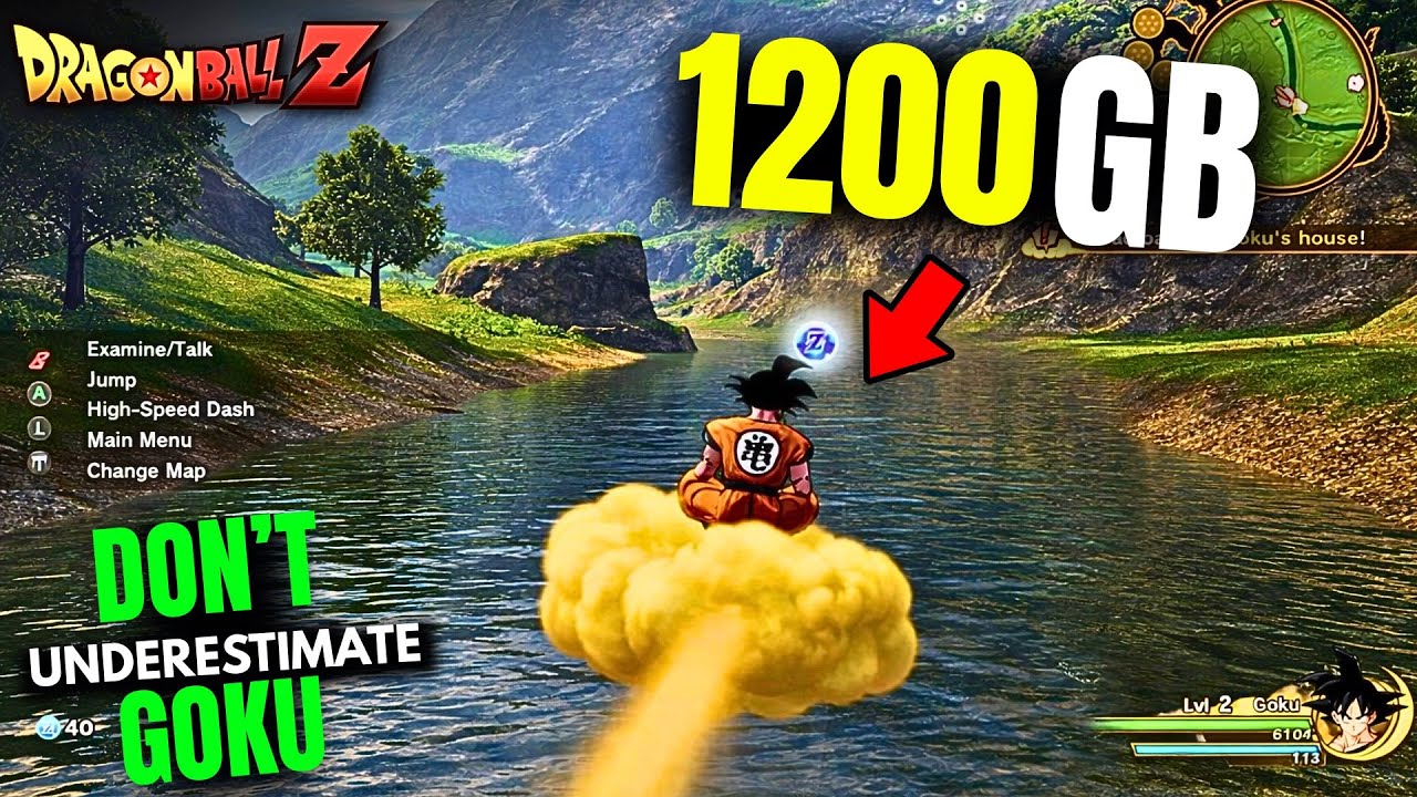 This 1200GB Dragonball Z game makes you feel like a literal GOD