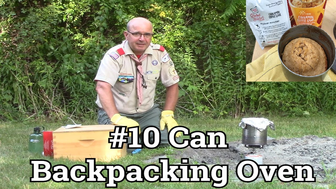 #10 Can Backpacking Oven