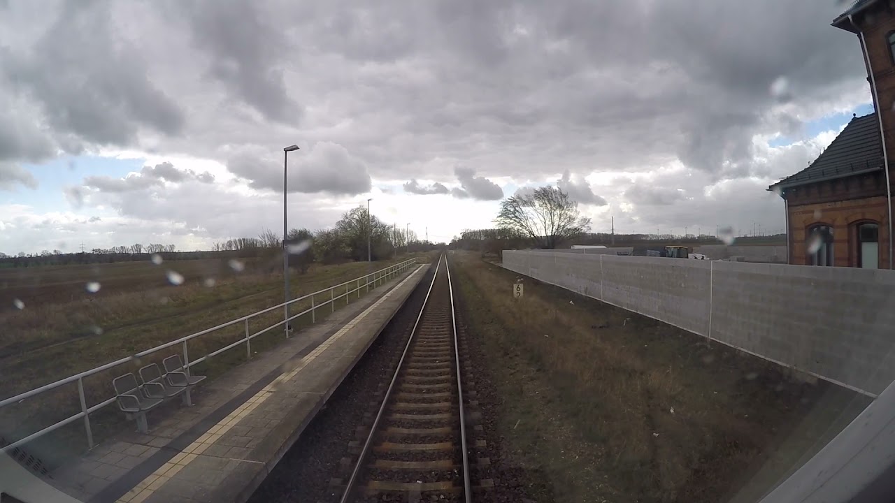 Führerstandmitfahrt RB41 Schönebeck-Aschersleben Part1#[FullHD]