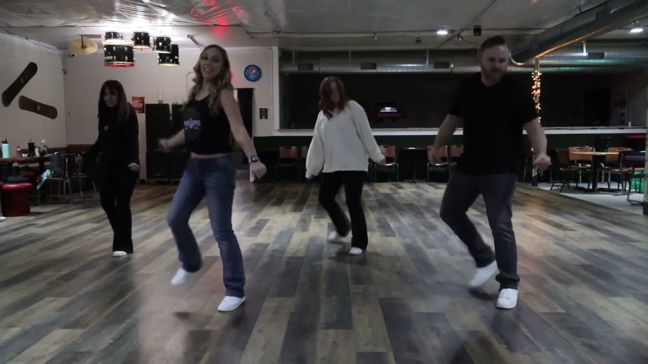 God Blessed Texas - Line Dance Demo (BEGINNER)