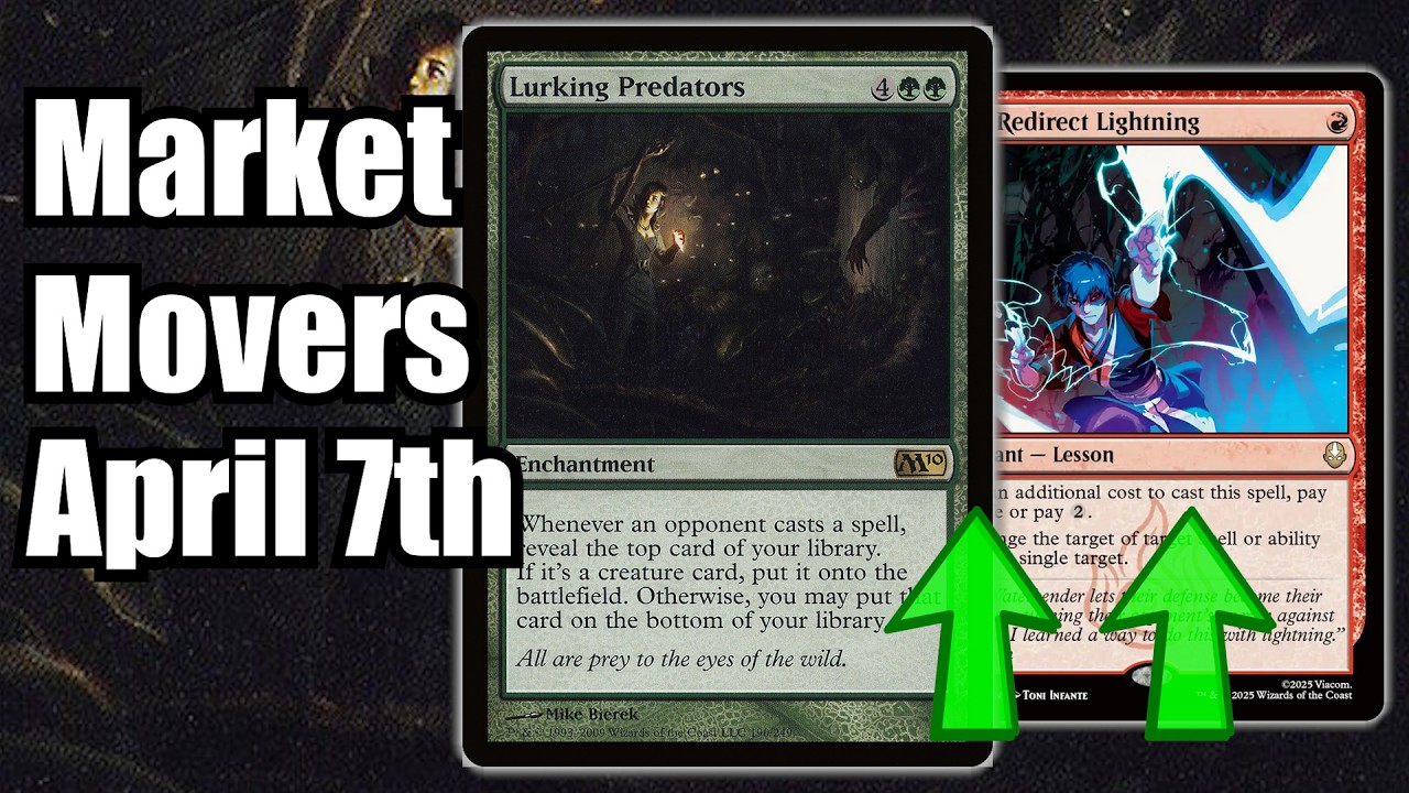 Главные события на рынке MTG &mdash; 7 апреля &mdash; Карты Commander набирают популярность! Redirect Lightni...