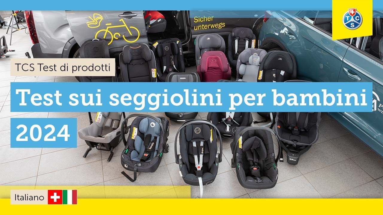 Test TCS seggiolini auto 2024: due modelli sconsigliati