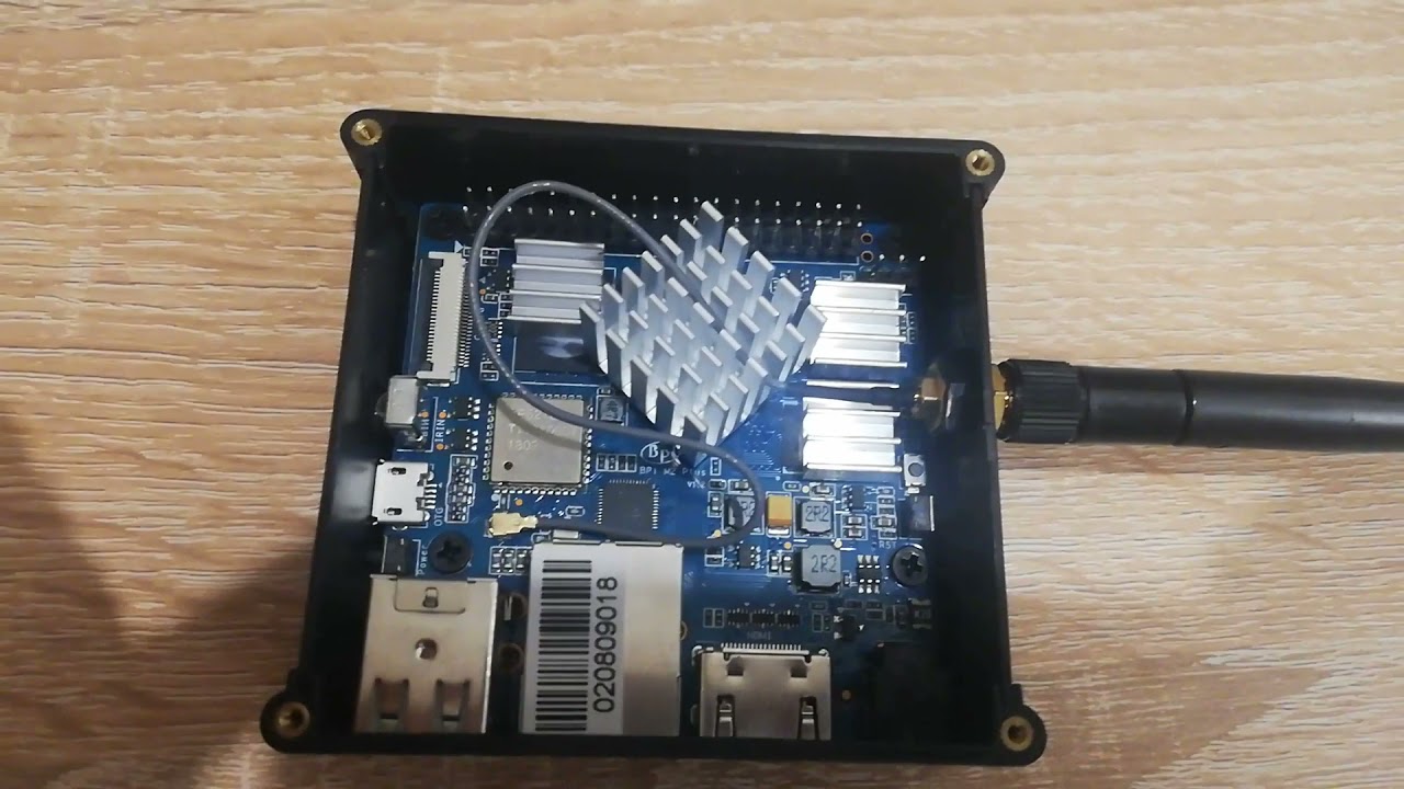 TV BOX на Banana Pi M2+ (allwinner h3) c android 7.1 (c root)