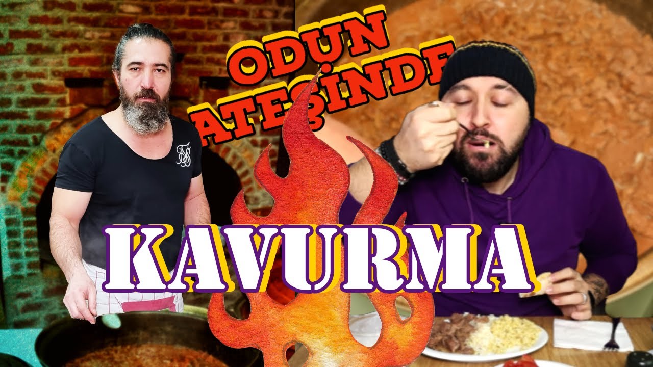 ODUN ATEŞİNDE KAVURMA! TEK ÜRÜN! İSTANBUL SOKAK LEZZETLERİ!