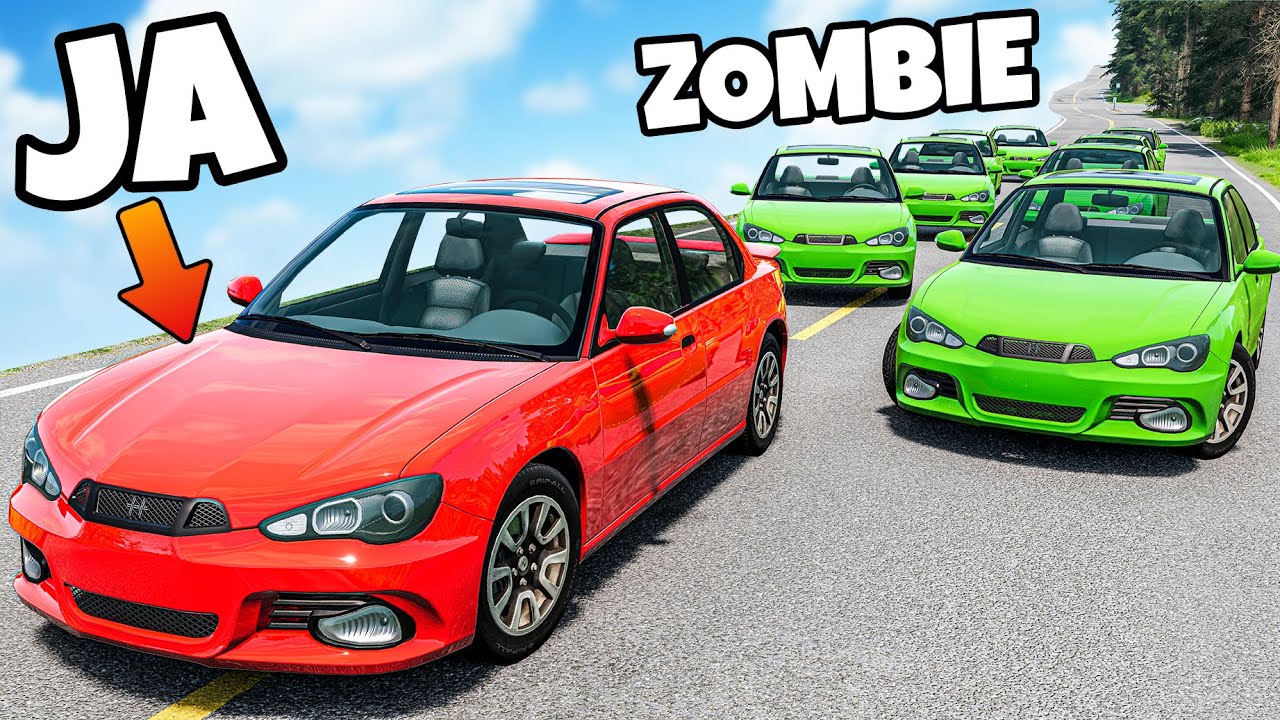 ❄️ WIELKI CHOWANY PRZED ZOMBIAKAMII! | BeamNG Drive |