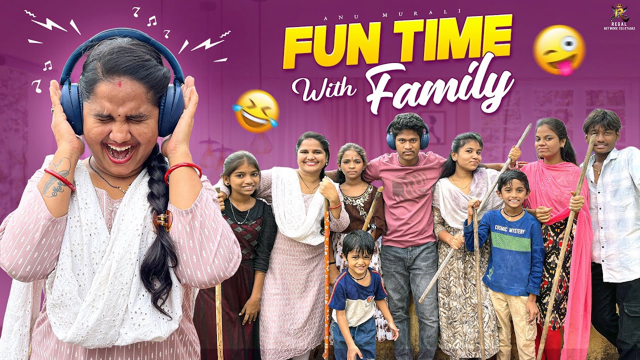 Funny Sticks Game ||Anu Murali Videos|| #trending #comedy #funny #family #vlog #games 