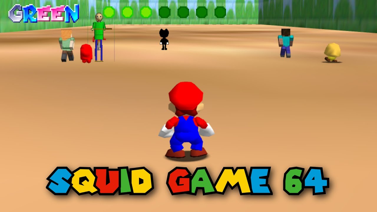Super Mario 64 - Squid Game 64