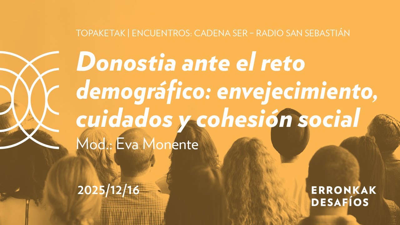 Donostia ante el reto demográfico; Eva Monente | San Telmo Museoa
