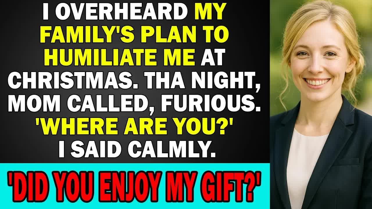 That Night, I Overheard My Family's Plan To Humiliate Me At Christmas