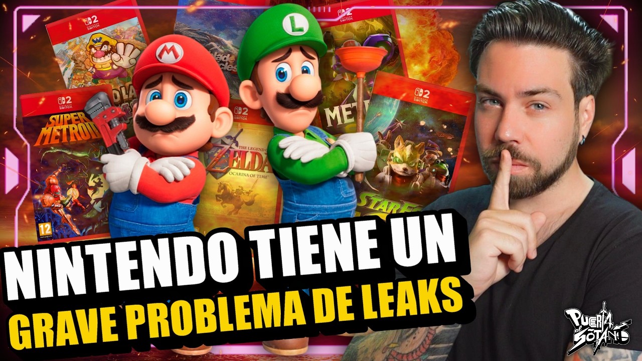 🔥Nintendo tiene un PROBLEM&Oacute;N GRAV&Iacute;SIMO con las FILTRACIONES! Estar&iacute;an MUY ENFADADOS!