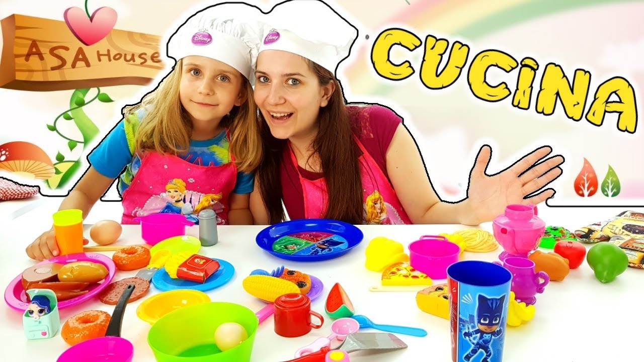Cucina Con Le Principesse Rosy e Angelina: Fornello Giocattolo Con Nuove Magiche Ricette