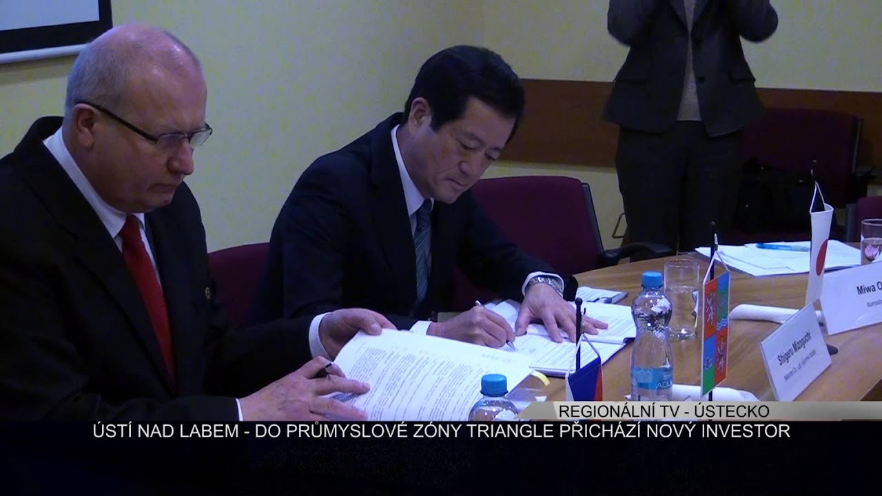 ÚSTÍ NAD LABEM: Do průmyslové zóny Triangle přichází nový investor