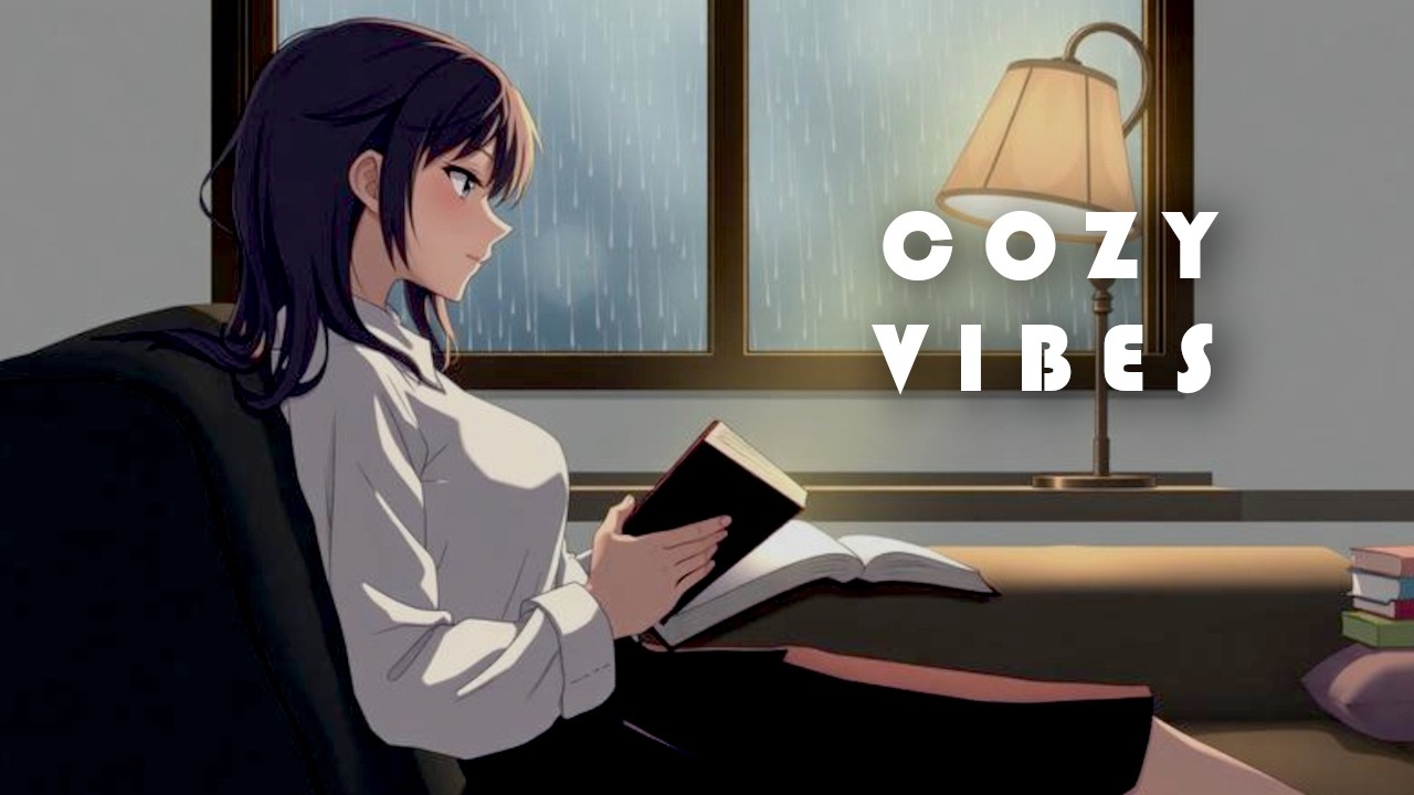 36 Min Rainy Study Beats – Calm Focus Music | Cozy Background Beats