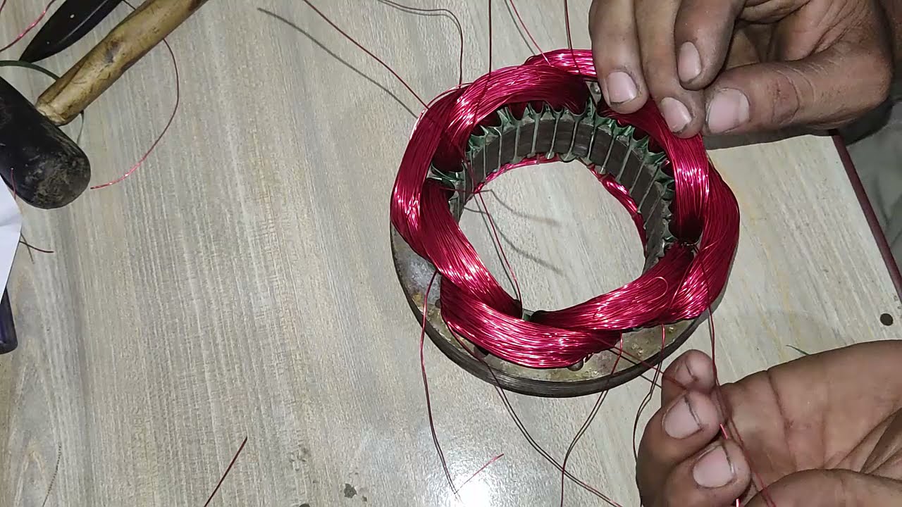 Washing Machine Motor Winding Connection With Diagram in Urdu/Hindi