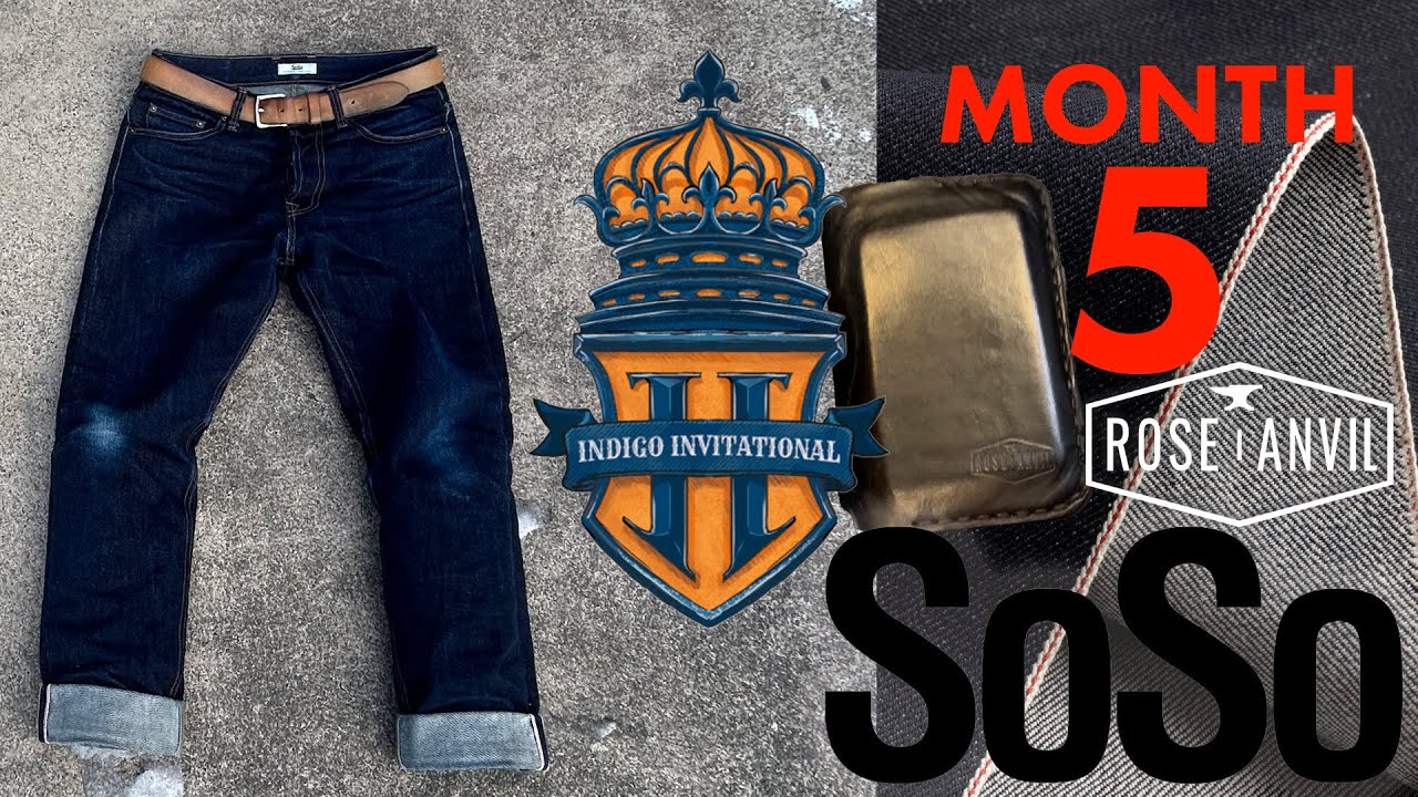 Year 5 Indigo Invitational | Month 5 | SoSo Clothing 20oz Indigo Ghost Selvedge and Rose Anvil Togo