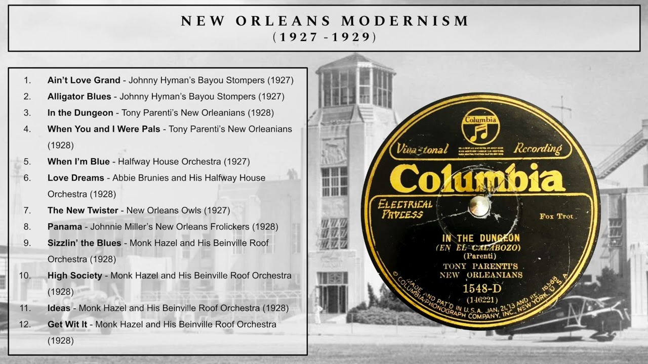 New Orleans Modernism: 1927-1929 (feat: Bonano, Brunies, Wiggs, Arodin, Parenti, Hazel, etc.)