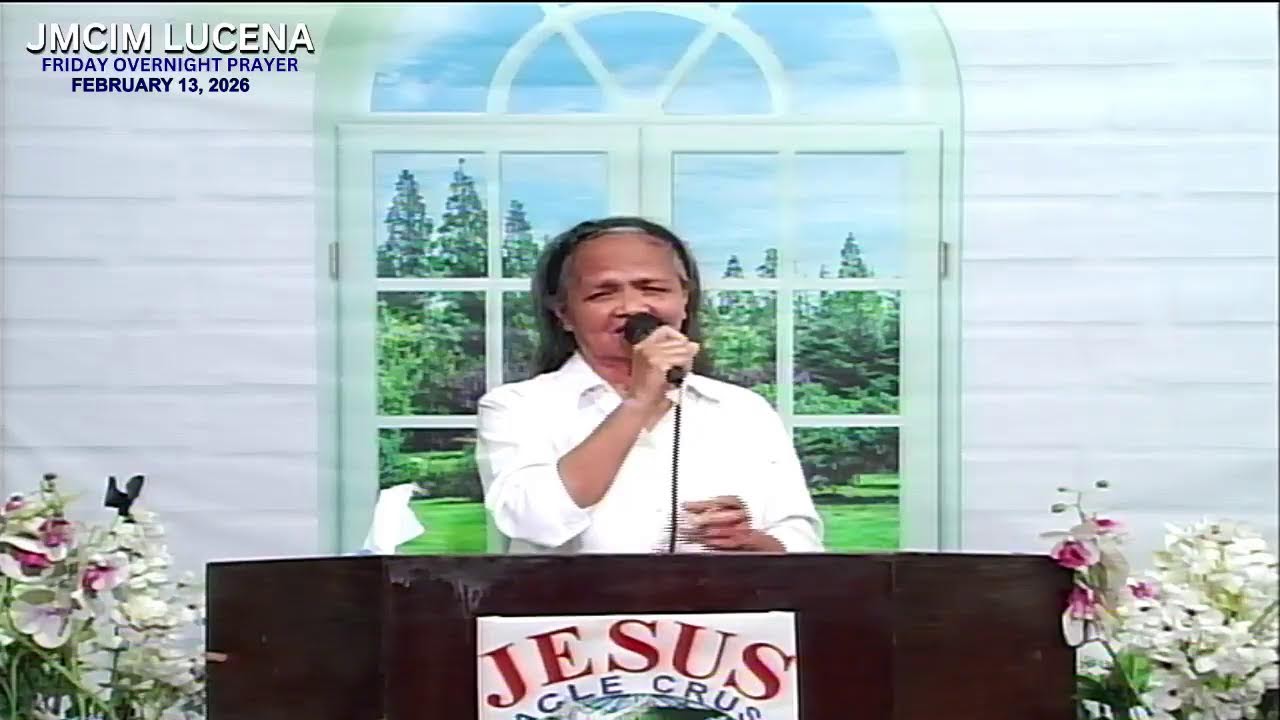 JMCIM Lucena Live Streaming of FRIDAY OVERNIGHT PRAYER | January 2, 2026
