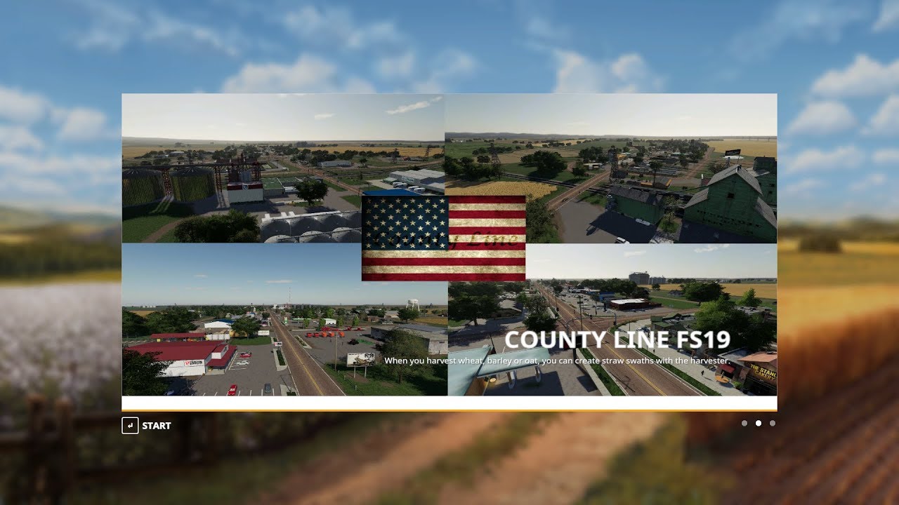 FS19 Map First Look - FS19 County Line