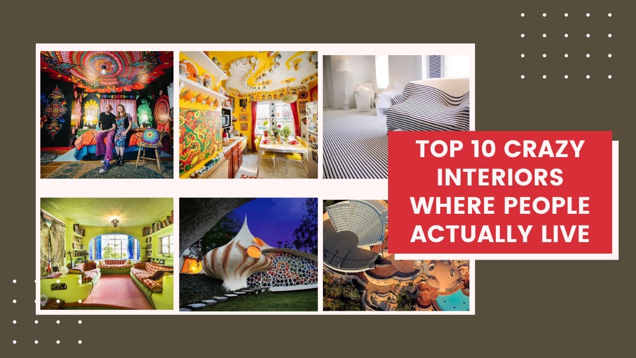 TOP 10 Crazy Interiors Where People Actually Live | Most amazing top 10 | Incredible Houses