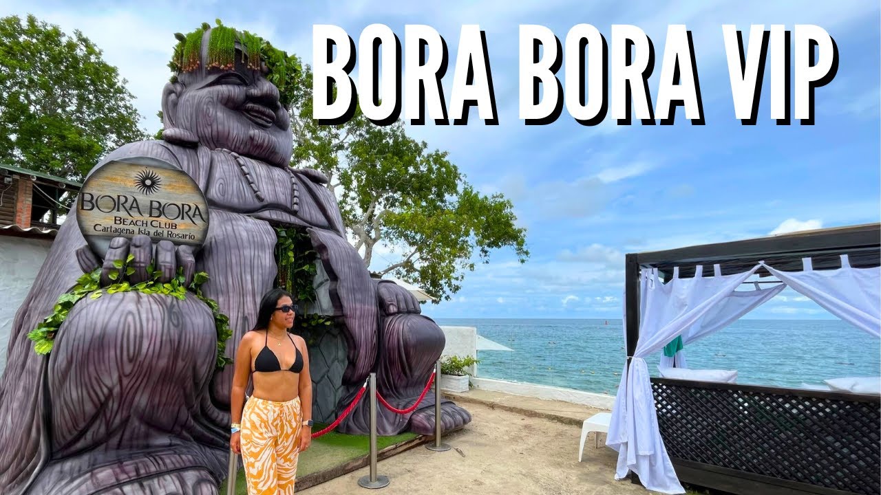 🔥 BORA BORA CARTAGENA TOUR VIP! Descubre lo nuevo del Beach Club 🏝