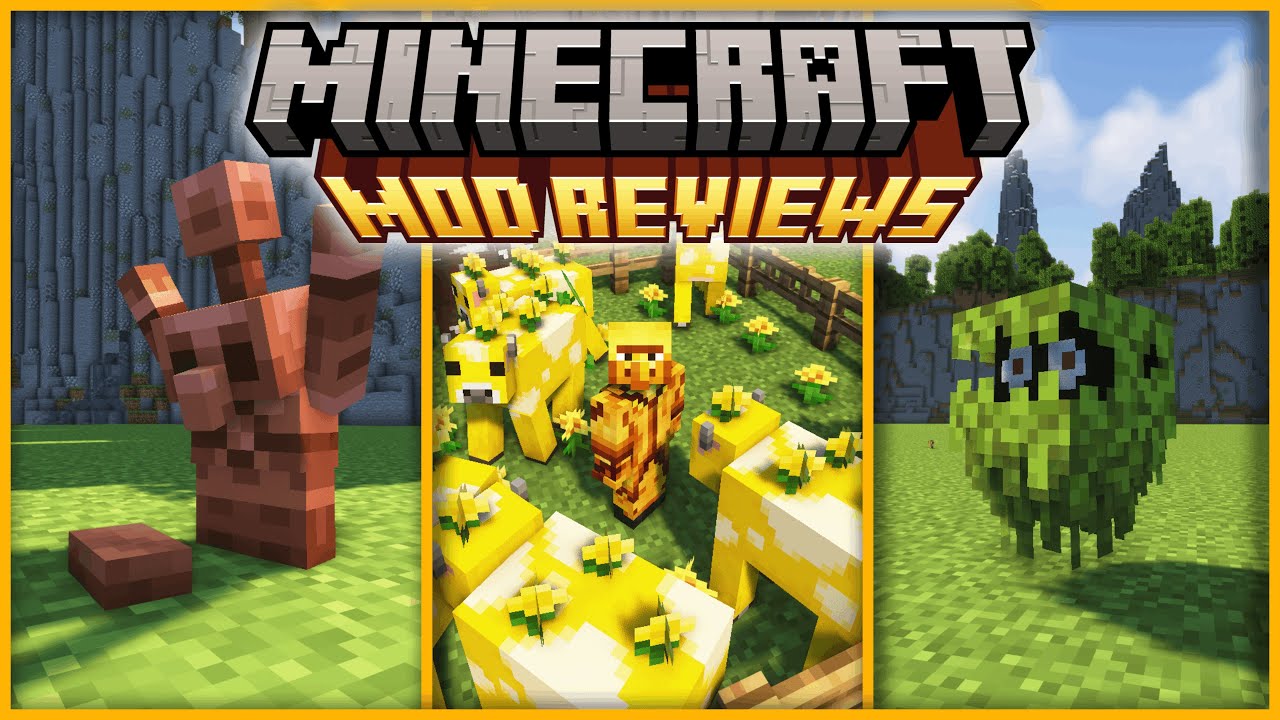 Friends and Foes Mod (1.20.1) (Moobloom,Illusioner,Iceologer,Glare,Copper Golem,Tuff Golem!)