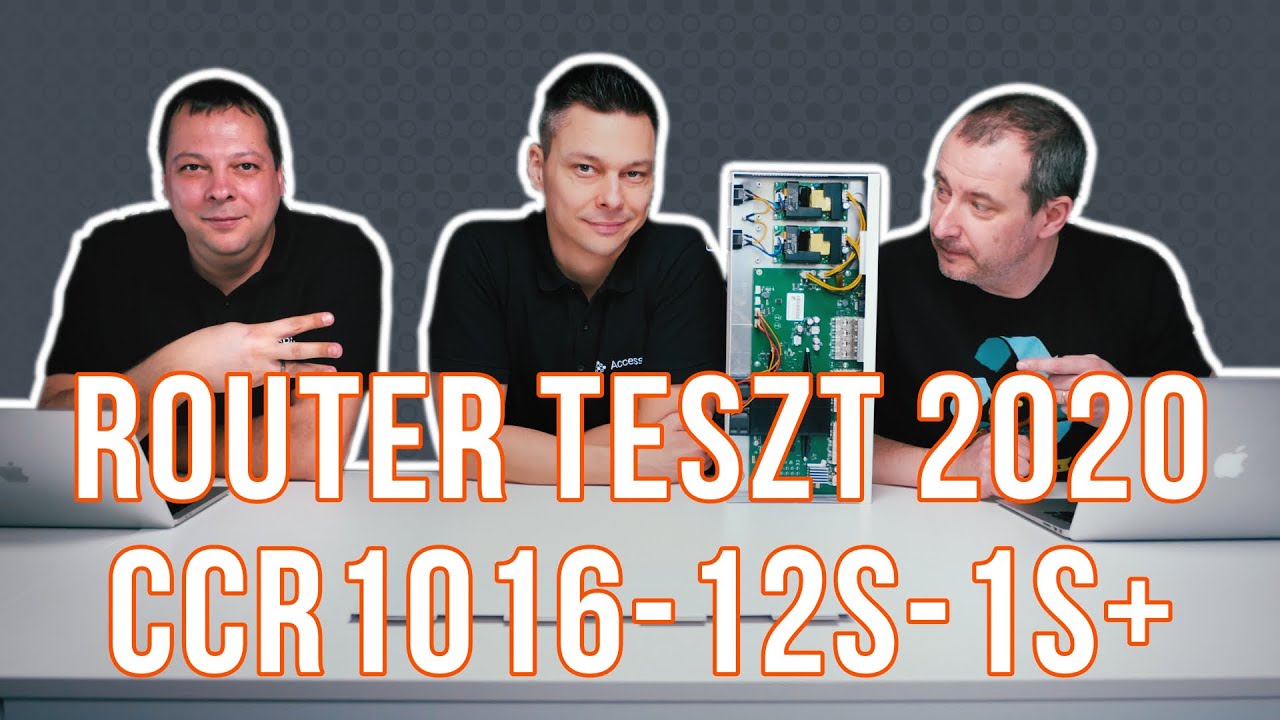 Router teszt 2020 - MikroTik CCR1016-12S-1S+