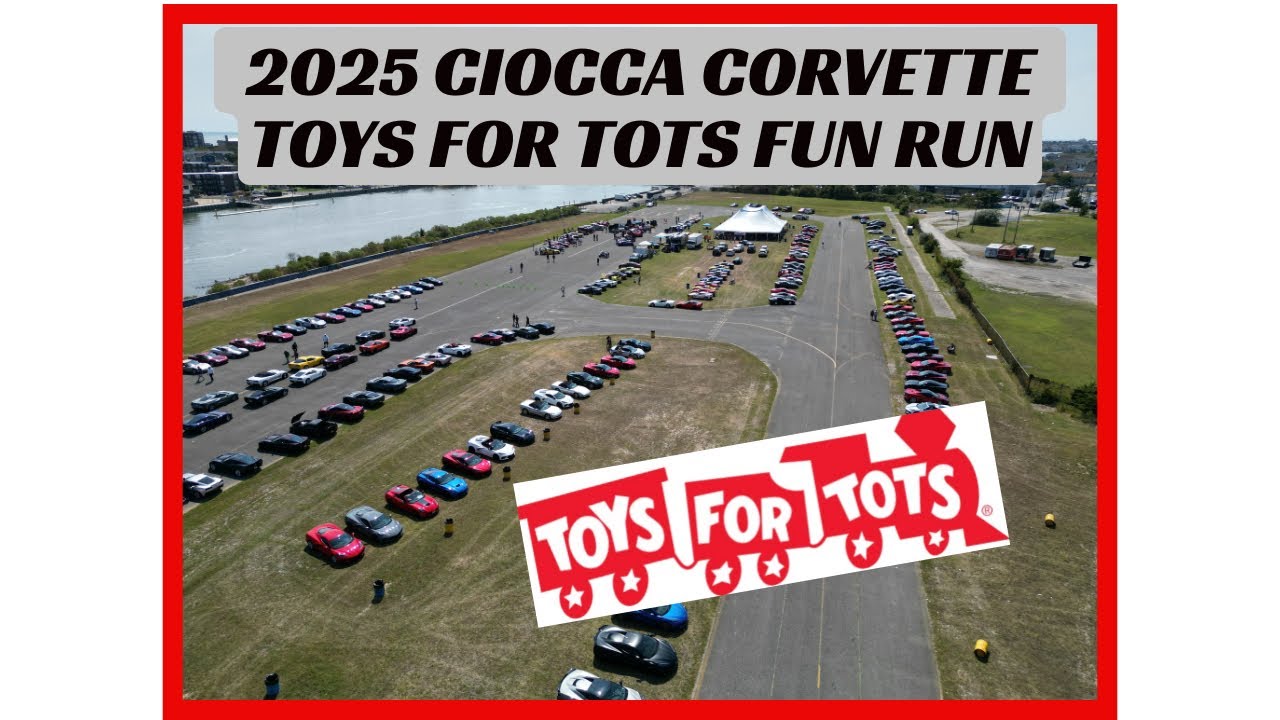 2025 Ciocca Corvette Toys For Tots Fun Run - 2026 Inventory & More