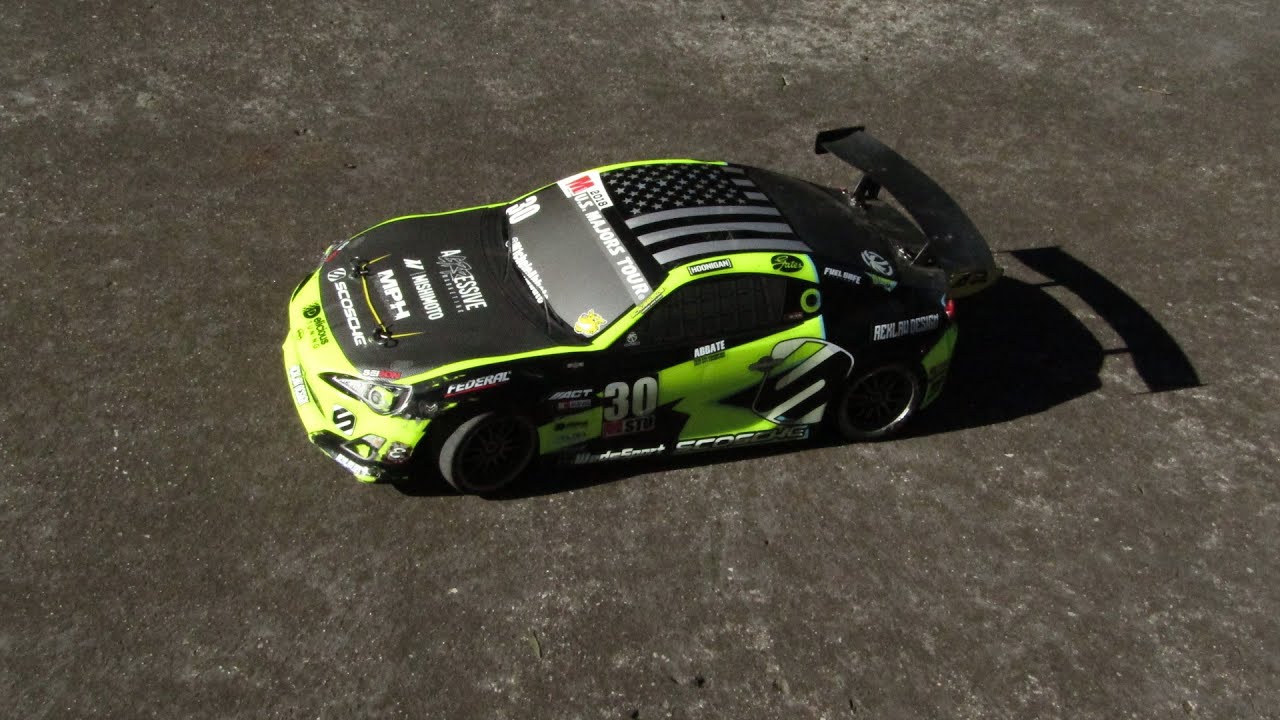 HPI E10 Touring FPV Run at the Carpark