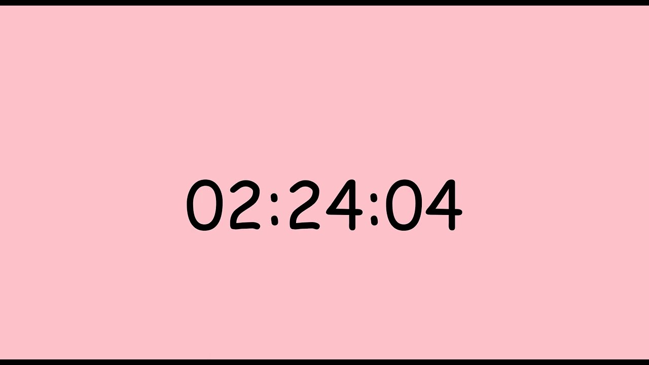 150 Minutes Timer (Silent / Quiet)