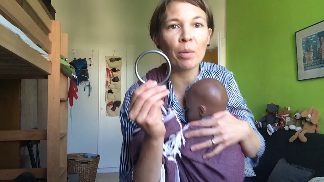Shorty Bindeweisen kurzes Tragetuch Super-Shorty Strandtuch