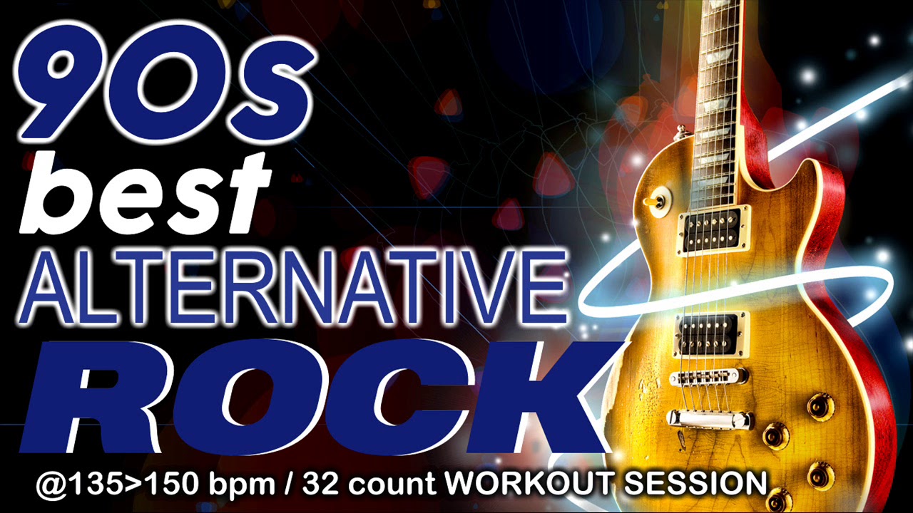 90s Best Alternative Rock Hits Workout Session for Fitness & Workout 135 - 150 Bpm / 32 Count