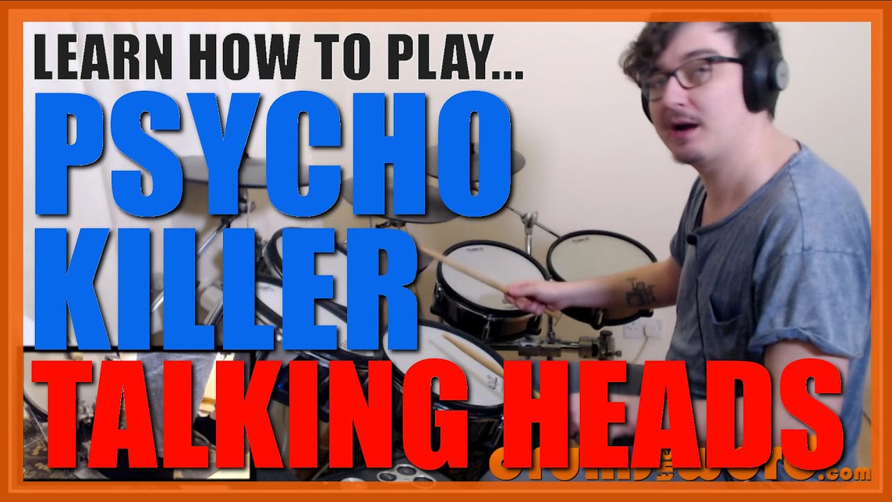 ★ Psycho Killer (Talking Heads) ★ Drum Lesson PREVIEW | How To Play Song (Chris Frantz)