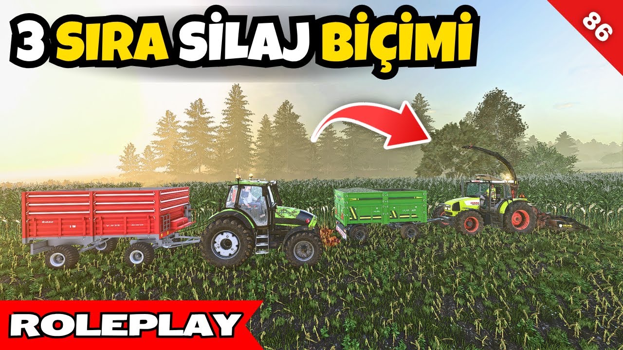 YENİ SİLAJ MAKİNASIYLA DEV SİLAJ Bİ&Ccedil;İMİ | FS25 | S7 B86