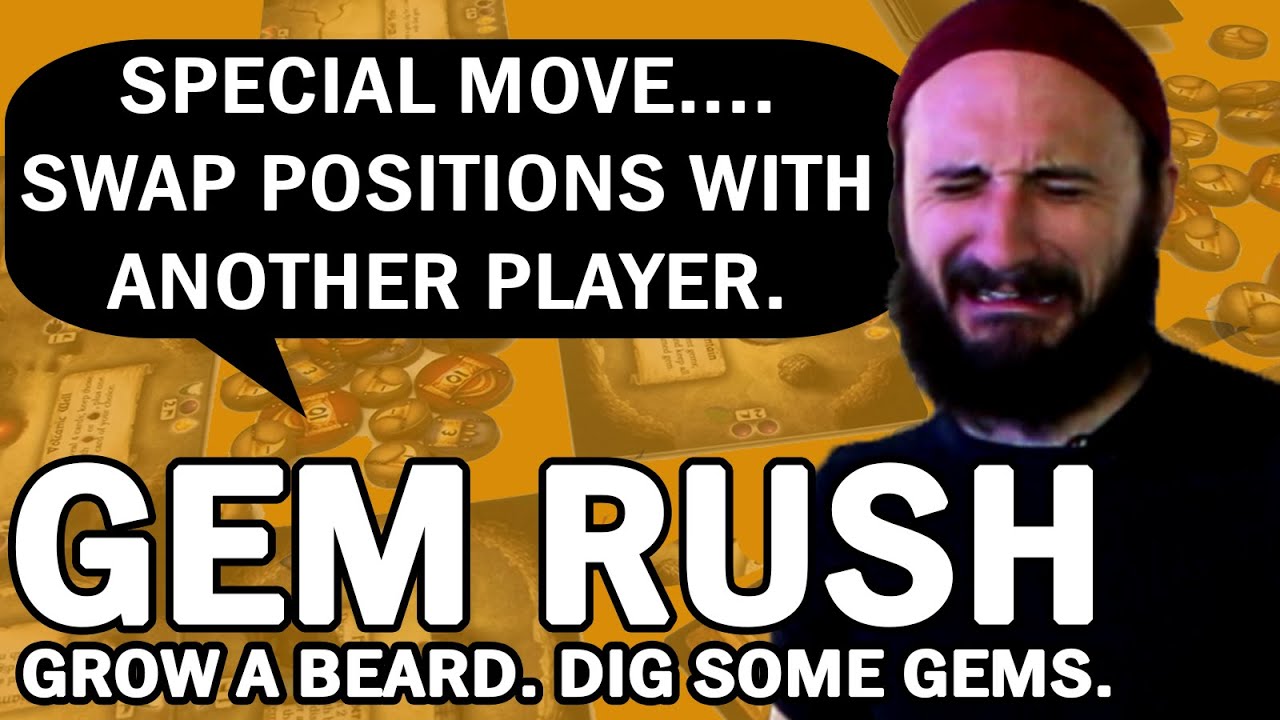 Gem Rush by Victory Point Games: Solo Board Game Playthrough - Lord of the Tabletop - Episode 6