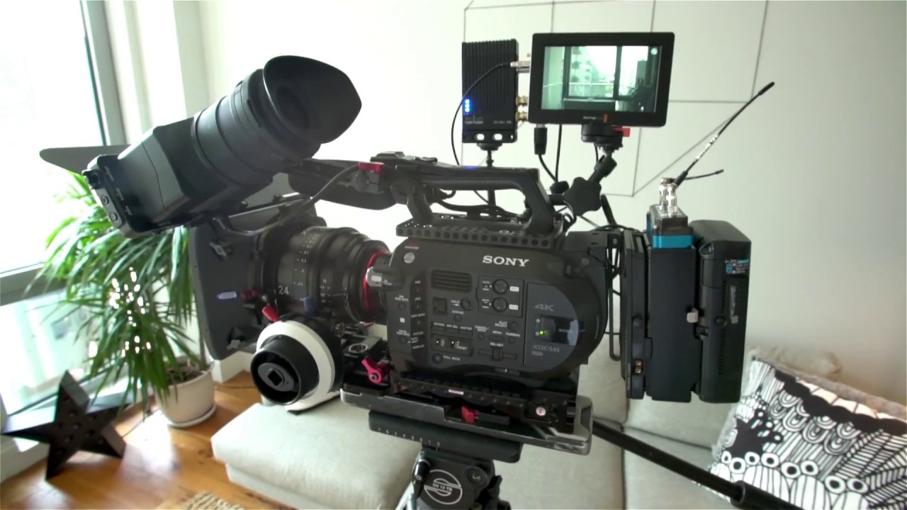 Sony FS7 setup with teradek bolt 500