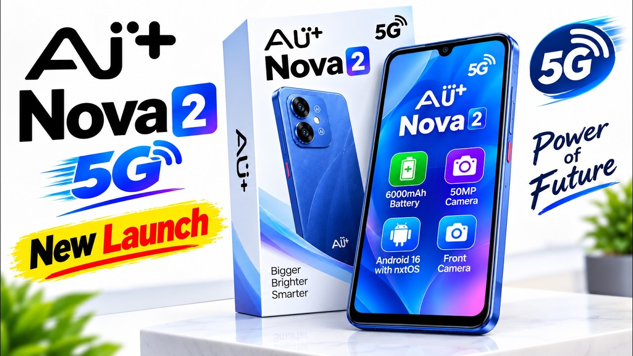 New 5G Mobile offer 2026⚡Ai + Nova 2 5G unboxing⚡ Best 5G Smartphone 2026⚡Jio Phone 3 unboxing 