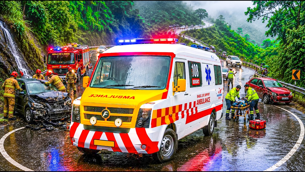 INDIAN AMBULANCE 108 RESCUE MISSION🔥😮 ETS2 GAMEPLAY Indian Mods Tom Gaming