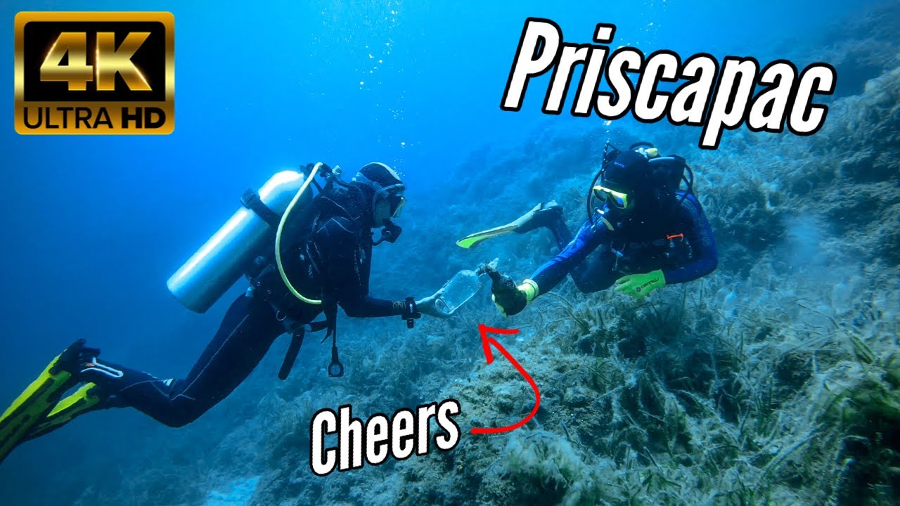 PRISCAPAC︱Scuba Diving in CROATIA︱4K VIDEO