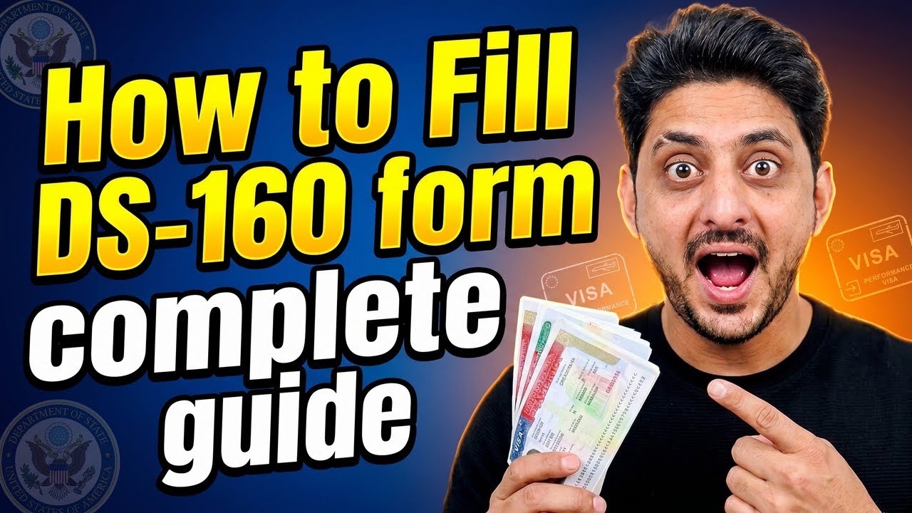 How To Fill DS-160 Form | USA VISA B1/B2 | Complete Guide