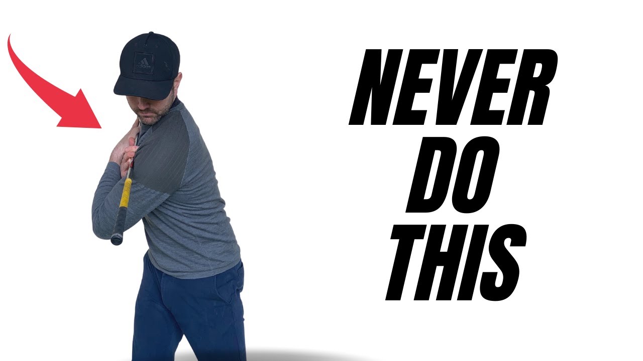 The Worst Thing You Can Do As A Golfer - Turn Shoulders