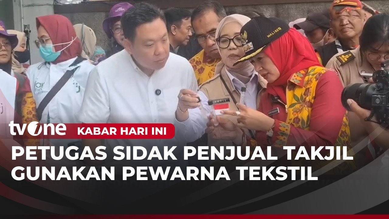 Waspada, Beredar Jajanan Takjil Mengandung Pewarna Tekstil | Kabar Hari Ini