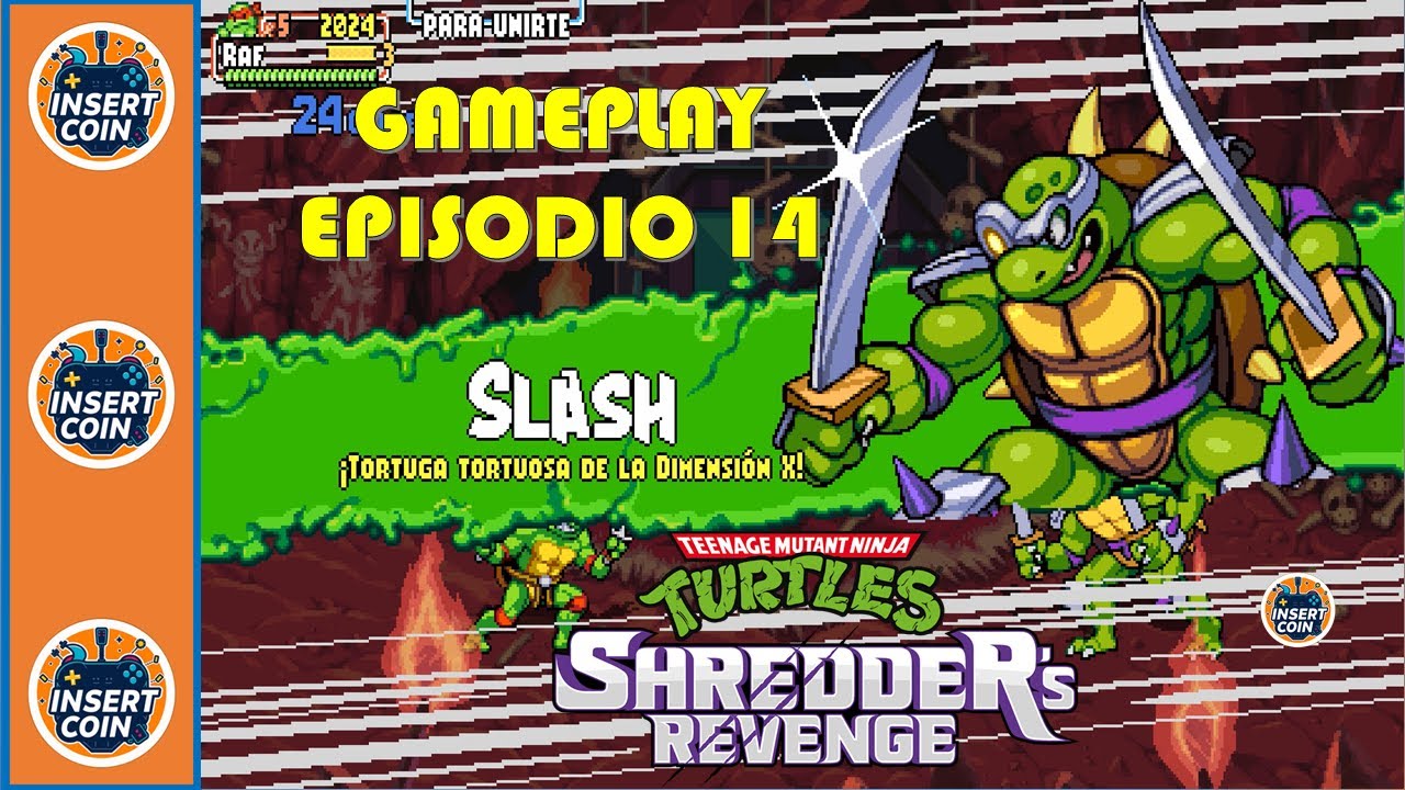 Gameplay - Teenage Mutant Ninja Turtles: Shredder's Revenge - Slash