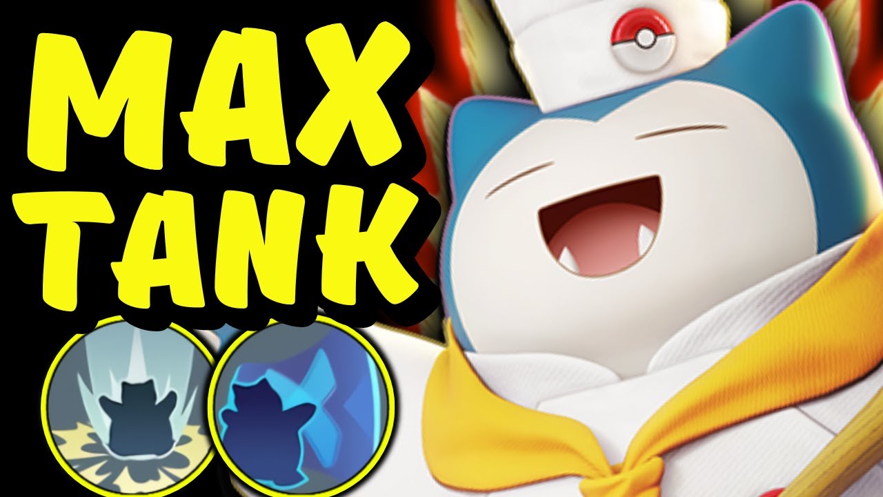 MAXIMUM TANK SNORLAX IS HILARIOUS TO PLAY | Pokemon Unite