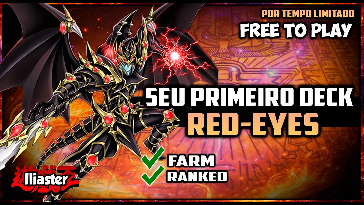 Red-Eyes F2P para iniciantes!! Yu-Gi-Oh! Duel Links