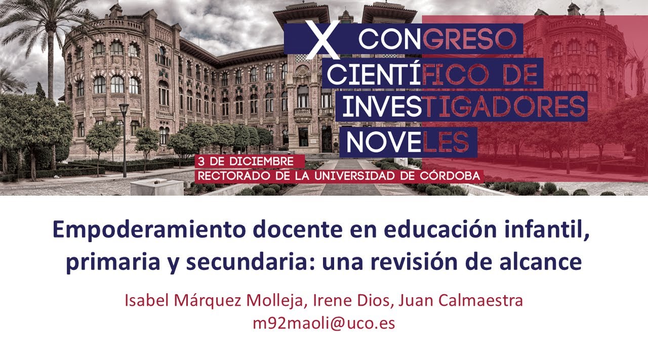 #CongresoNovelesUCO 2025 - Isabel Márquez Molleja