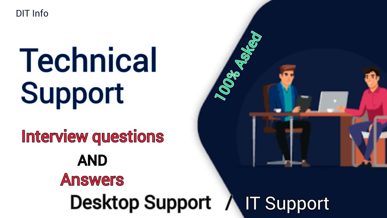 Desktop Support Interview Questions and Answers  | Technical Support Engineer