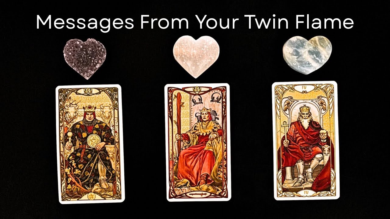 ☯️❤️‍🔥Channeled Message From Your TWIN FLAME Or SOULMATE❤️Pick-A-Card Reading❤️