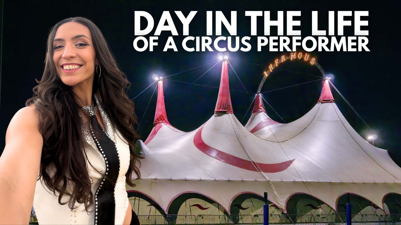 A Day in the Life of a Circus Performer | Opening Night Vlog!